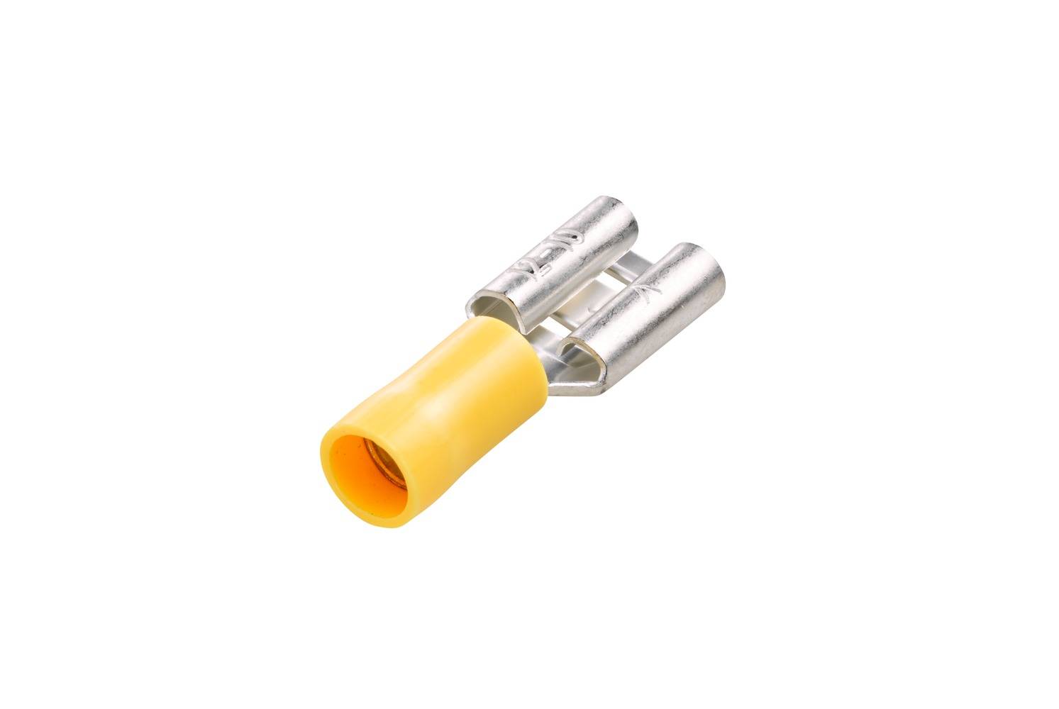 HELLA 8KW 700 142-003 Leitungsverbinder - gelb - von: 4.0mm² - bis: 6.0mm² - Flachsteckhülse - 9,5 x-3