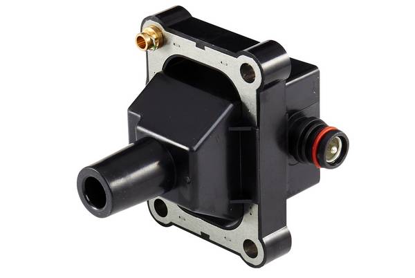 HELLA 5DA 193 175-361 Zündspule - 12V - 1-polig - Verteilerzündspule - geschraubt