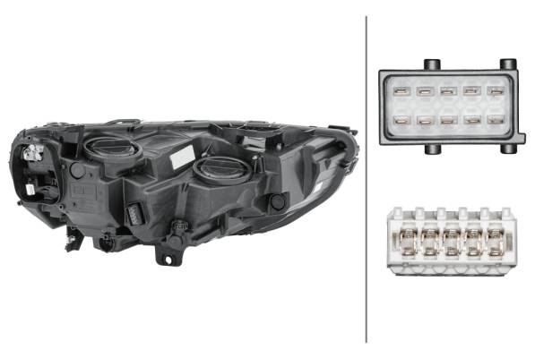 HELLA 1EG 354 869-031 Halogen/LED-Hauptscheinwerfer - links-4