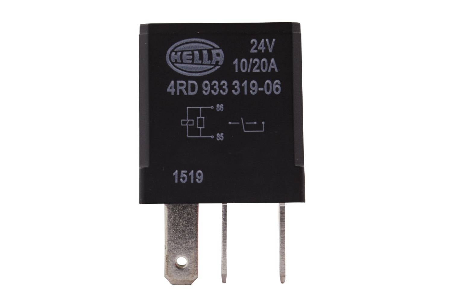 HELLA 4RD 933 319-061 Relais, Arbeitsstrom - 24V - 5-polig - Wechsler-4