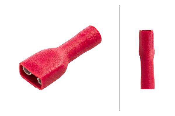 HELLA 8KW 708 373-003 Leitungsverbinder - mit Staubschutz - rot - von: 0.5mm² - bis: 1.0mm² - Flachs-1