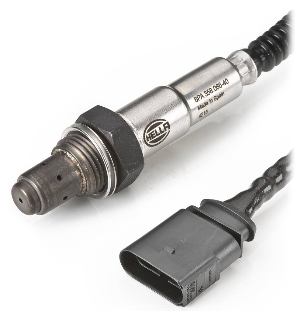 HELLA 6PA 358 066-401 Lambdasonde - 4-polig - Kabel: 750mm-3