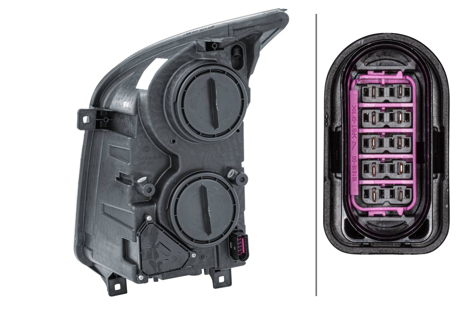 HELLA 1ER 011 592-061 FF-Hauptscheinwerfer - rechts - für u.a. VW Crafter 30-50 Box (2E_)-3