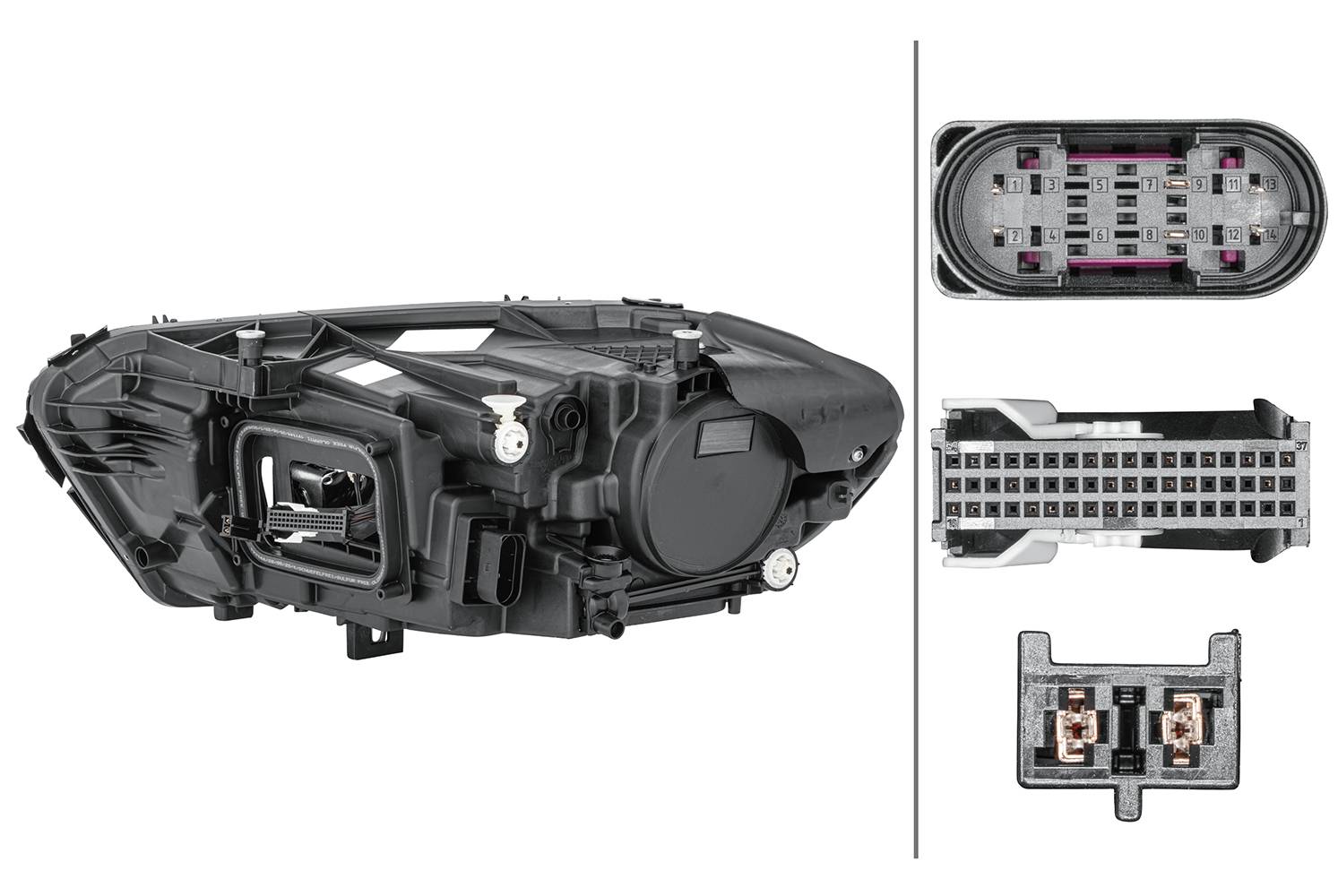 HELLA 1EX 015 091-821 LED-Hauptscheinwerfer - rechts-1