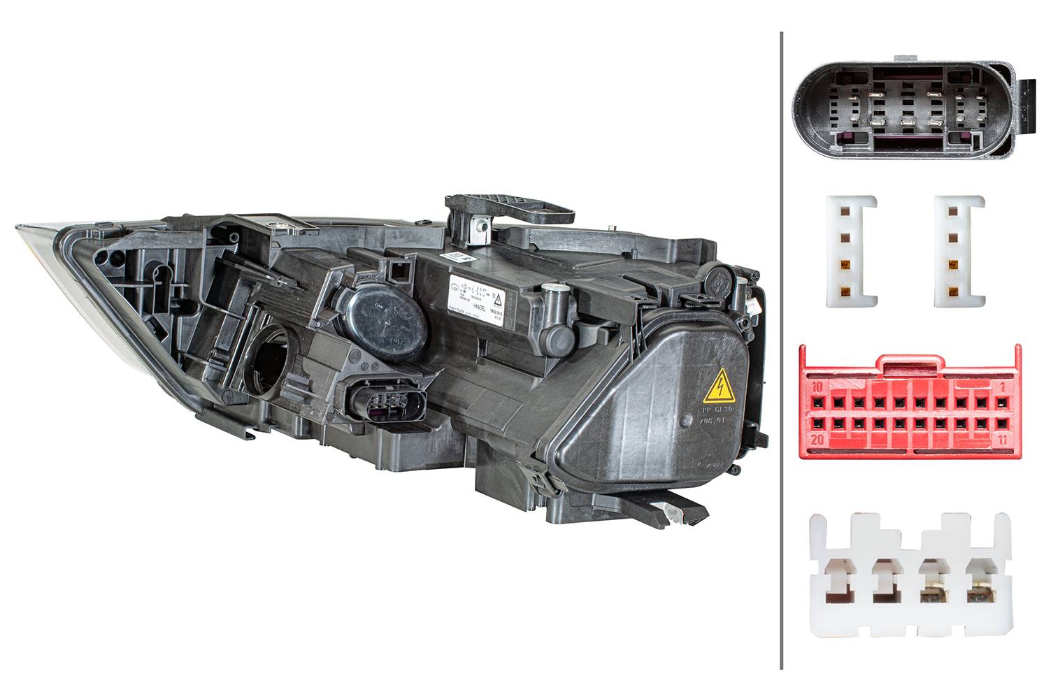HELLA 1EL 354 839-061 Bi-Xenon/LED-Hauptscheinwerfer - rechts - für u.a. Audi (Faw) Q3 (84B, 84G)-1