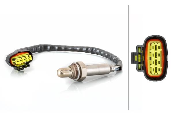 HELLA 6PA 358 103-491 Lambdasonde - 4-polig - Kabel: 232mm-1