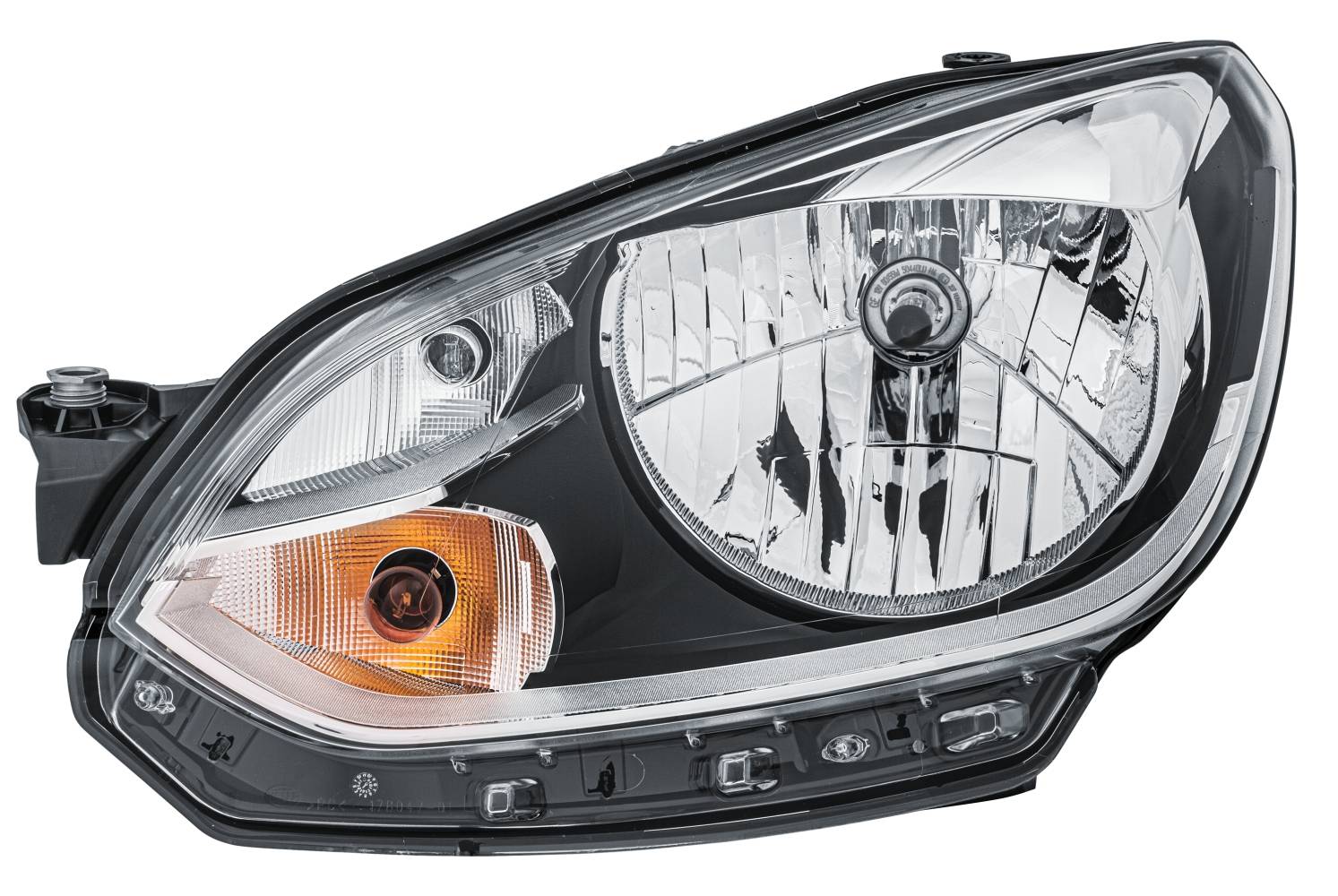 HELLA 1EJ 010 670-051 FF/Halogen-Hauptscheinwerfer - links - für u.a. VW Up (121, 122, Bl1, Bl2, Bl3-0