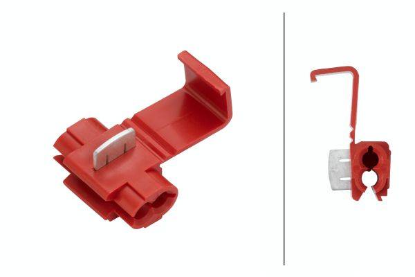 HELLA 8KV 715 923-003 Leitungsverbinder - rot - von: 0.3mm² - bis: 0.75mm² - Abzweigverbinder-1