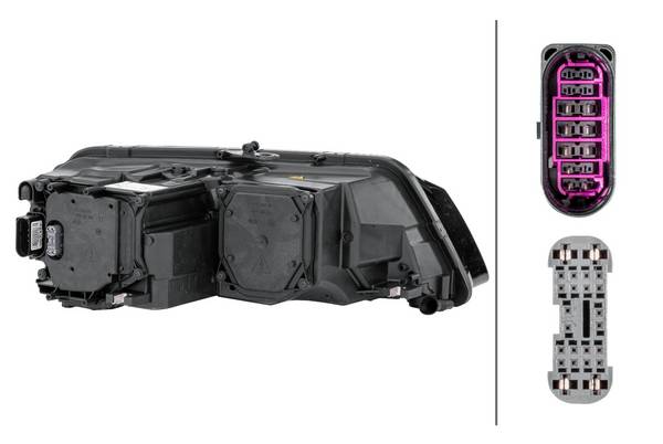HELLA 1EX 010 188-611 LED-Hauptscheinwerfer - links - für u.a. Audi A8 (4H2, 4H8, 4Hc, 4Hl)