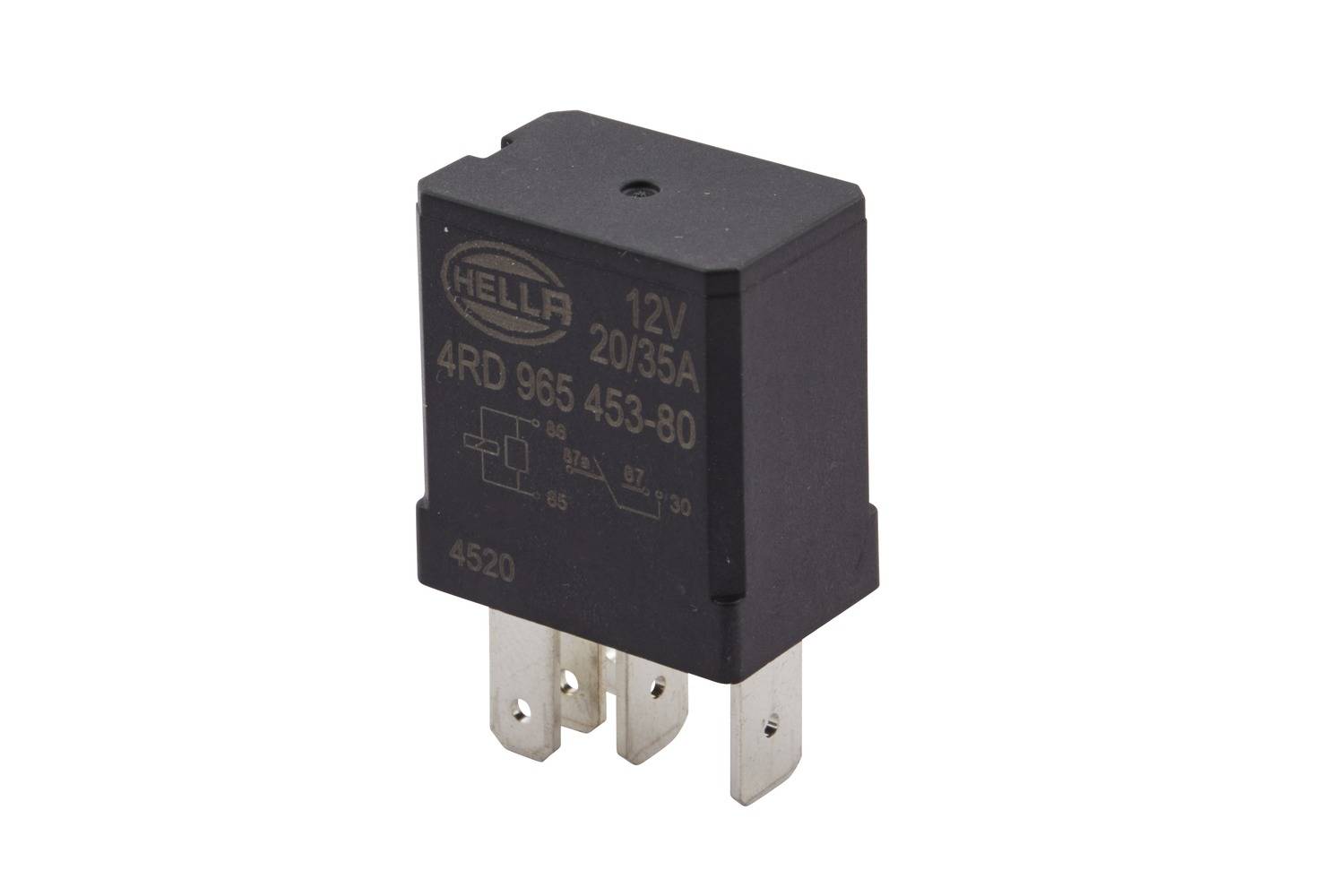 HELLA 4RD 965 453-801 Relais, Arbeitsstrom - 12V - 5-polig - Wechsler - Menge: 1-0