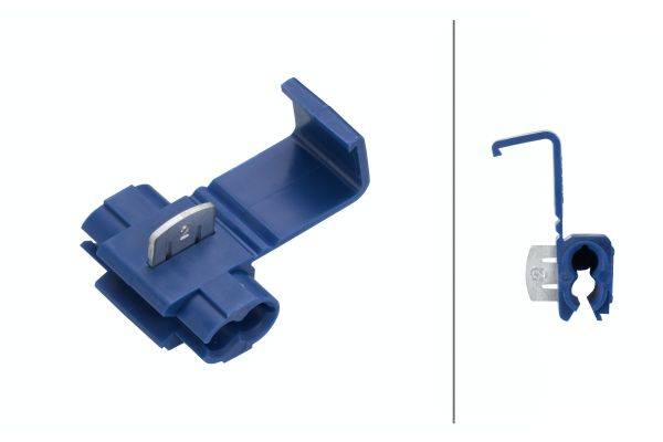 HELLA 8KV 705 123-002 Leitungsverbinder - blau - von: 0.8mm² - bis: 2.0mm² - Abzweigverbinder - Meng-1