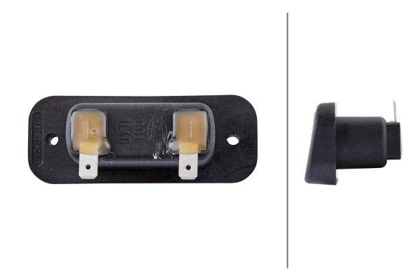 HELLA 2KA 005 049-011 Kennzeichenleuchte - 24V - Einbau - links/rechts