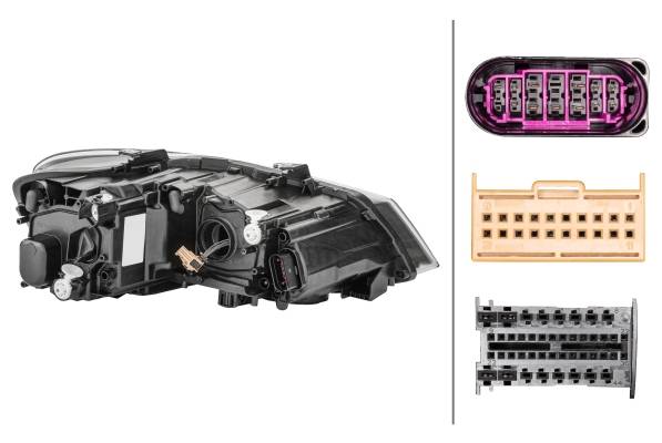 HELLA 1EA 012 034-411 LED-Hauptscheinwerfer - links - für u.a. VW Polo (6R1, 6C1)-2