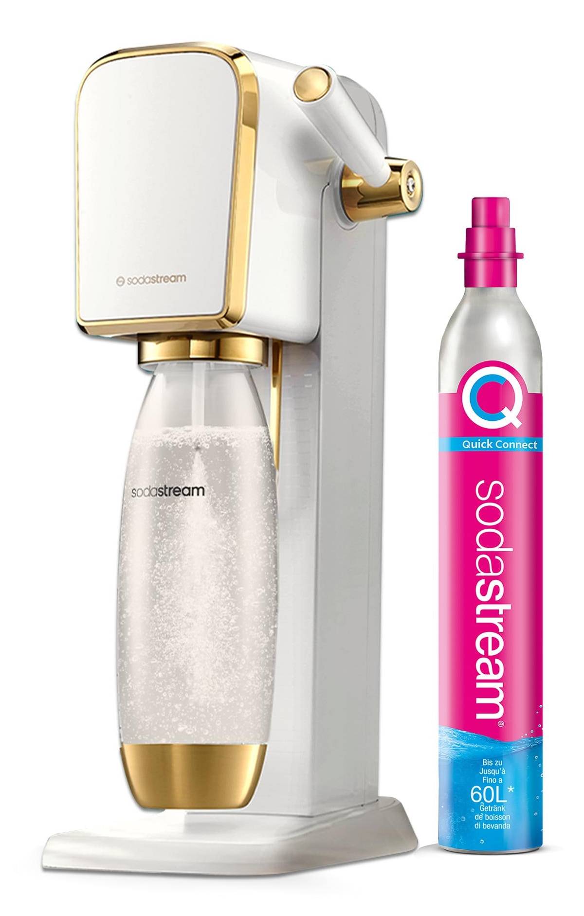sodastream Art Wassersprudler, weiß/gold 2270295-0