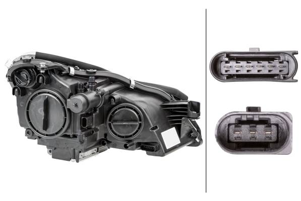 HELLA 1ES 008 821-311 Bi-Xenon/Halogen-Hauptscheinwerfer - links - für u.a. MB Cls (C219)-0