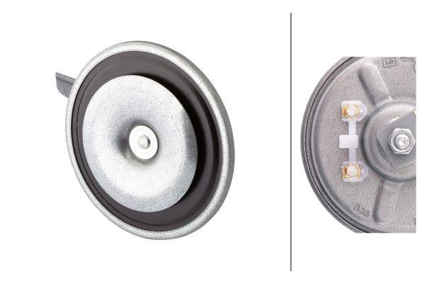 HELLA 3BA 002 768-082 Horn - B36 - 12V - 116dB(A) - Frequenzbereich: 335Hz - Tiefton - Gehäusefarbe:-2
