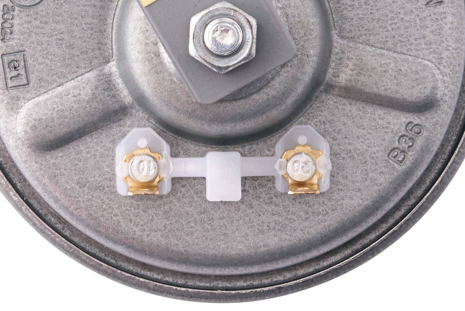 HELLA 3BA 002 768-082 Horn - B36 - 12V - 116dB(A) - Frequenzbereich: 335Hz - Tiefton - Gehäusefarbe:-0