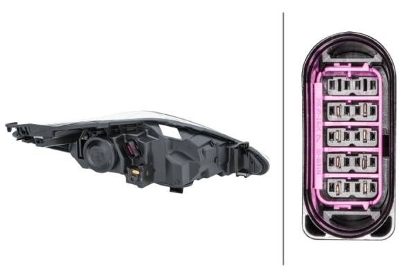 HELLA 1EJ 247 045-311 FF/Halogen-Hauptscheinwerfer - links - für u.a. Ford Fiesta VI (Cb1, Ccn)-2