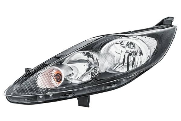 HELLA 1EJ 247 045-311 FF/Halogen-Hauptscheinwerfer - links - für u.a. Ford Fiesta VI (Cb1, Ccn)