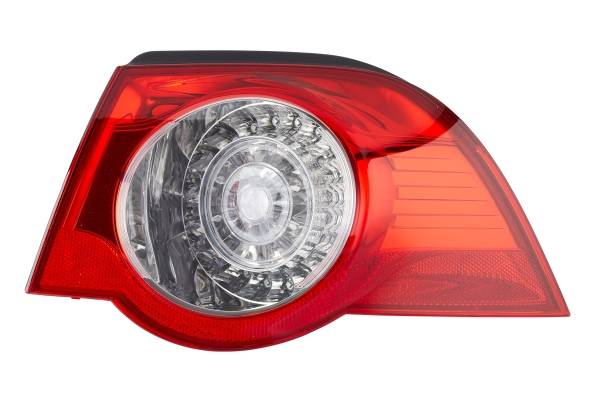 HELLA 2VA 009 246-101 Heckleuchte - LED - glasklar/rot - äusserer Teil - rechts - für u.a. VW Eos (1-2
