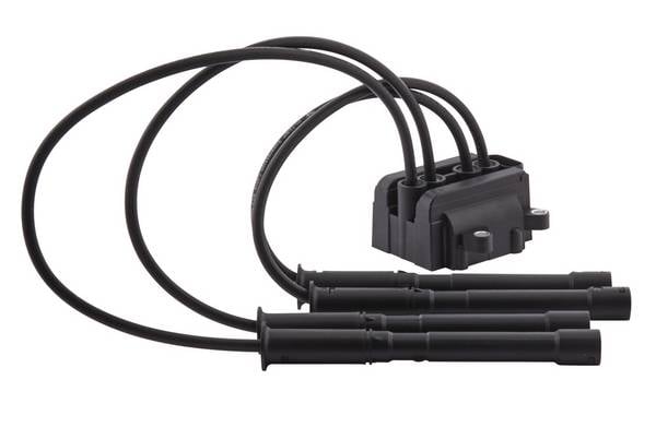 HELLA 5DA 193 175-821 Zündspule - 12V - 4-polig - Blockzündspule/inkl. Zündspulenleitung - geschraub