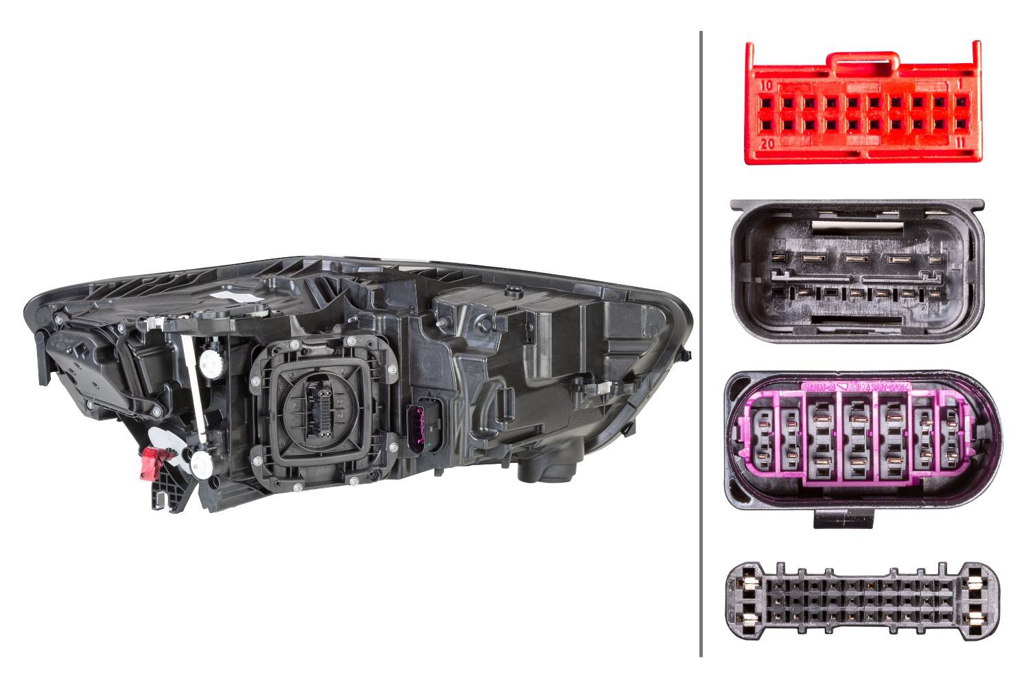 HELLA 1EX 012 976-111 LED-Hauptscheinwerfer - links - für u.a. Audi (Faw) A6L (C7, 4X8, 4Xl)-1