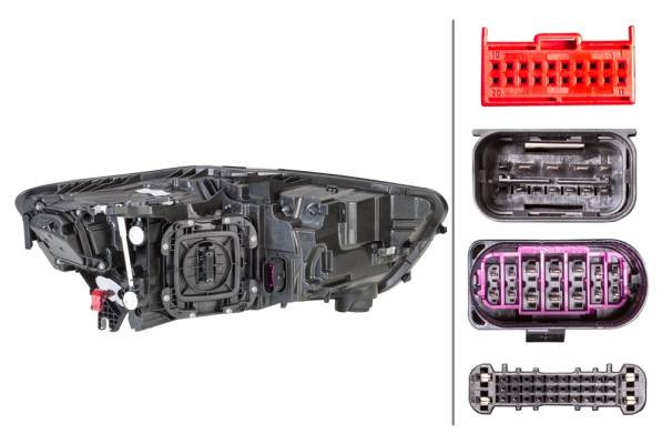 HELLA 1EX 012 976-111 LED-Hauptscheinwerfer - links - für u.a. Audi (Faw) A6L (C7, 4X8, 4Xl)-4