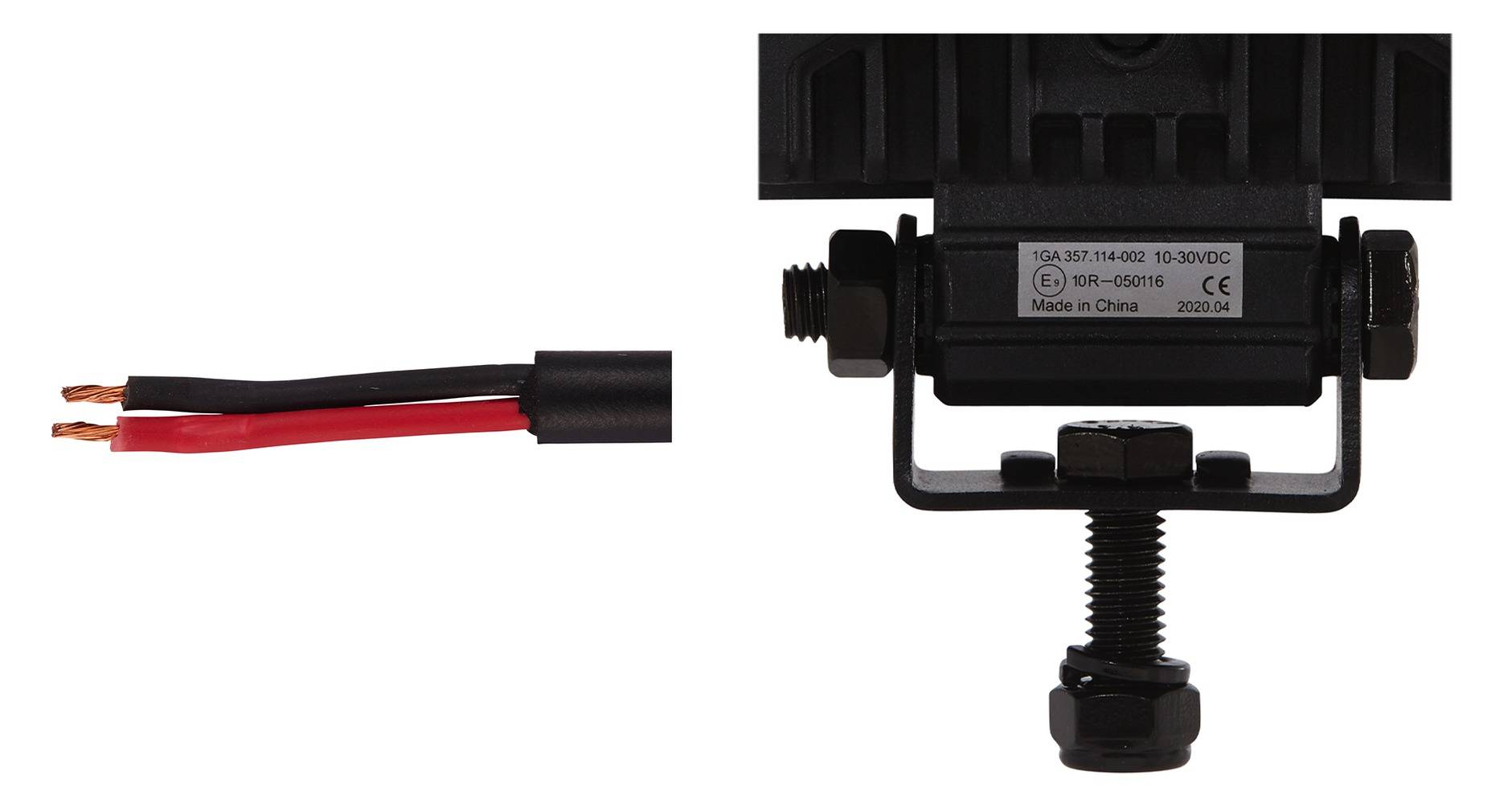 HELLA VALUEFIT LED-Arbeitsscheinwerfer - PS1000 - 12/24V - eckig - 1000lm - Anbau/ge - 1GA 357 114-002-2