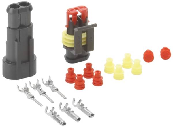 Leitungsverbinder Male/Female 2,5 mm² HELLA passend für u.a. SCANIA