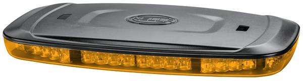 HELLA 2RL 014 565-221 LED-Warnleuchte - Mini Lightbar - 12/24V - Magnetbefestigung - glasklar - gelb-2