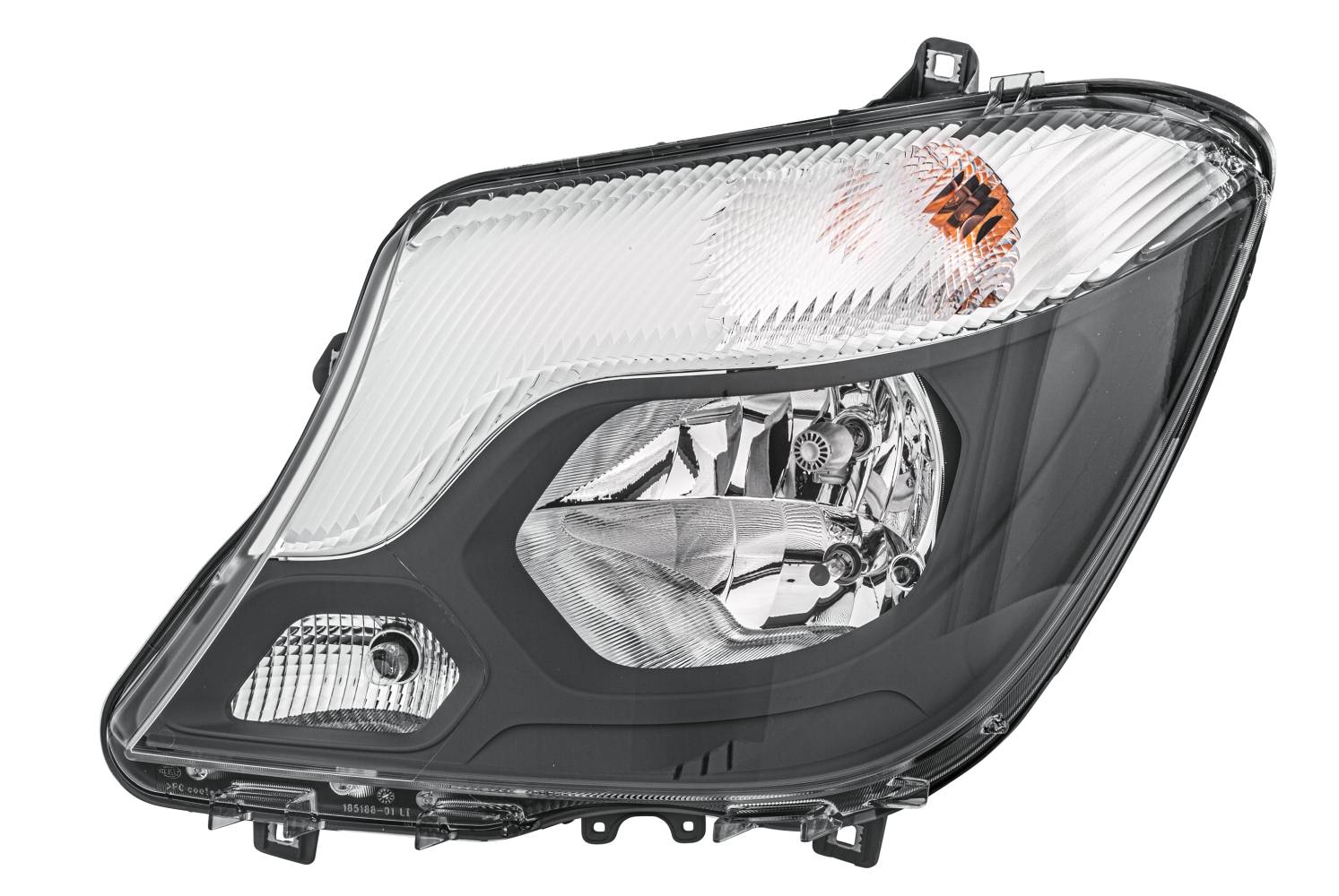 HELLA 1ED 011 030-111 FF/Halogen-Hauptscheinwerfer - links - für u.a. MB Sprinter 3,5-T Box (906)-0
