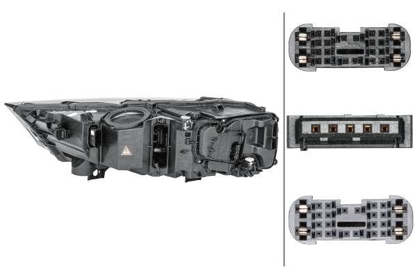HELLA 1ZS 354 841-021 Bi-Xenon/LED-Hauptscheinwerfer - rechts - für u.a. Audi Q7 (4Mb, 4Mg)-0