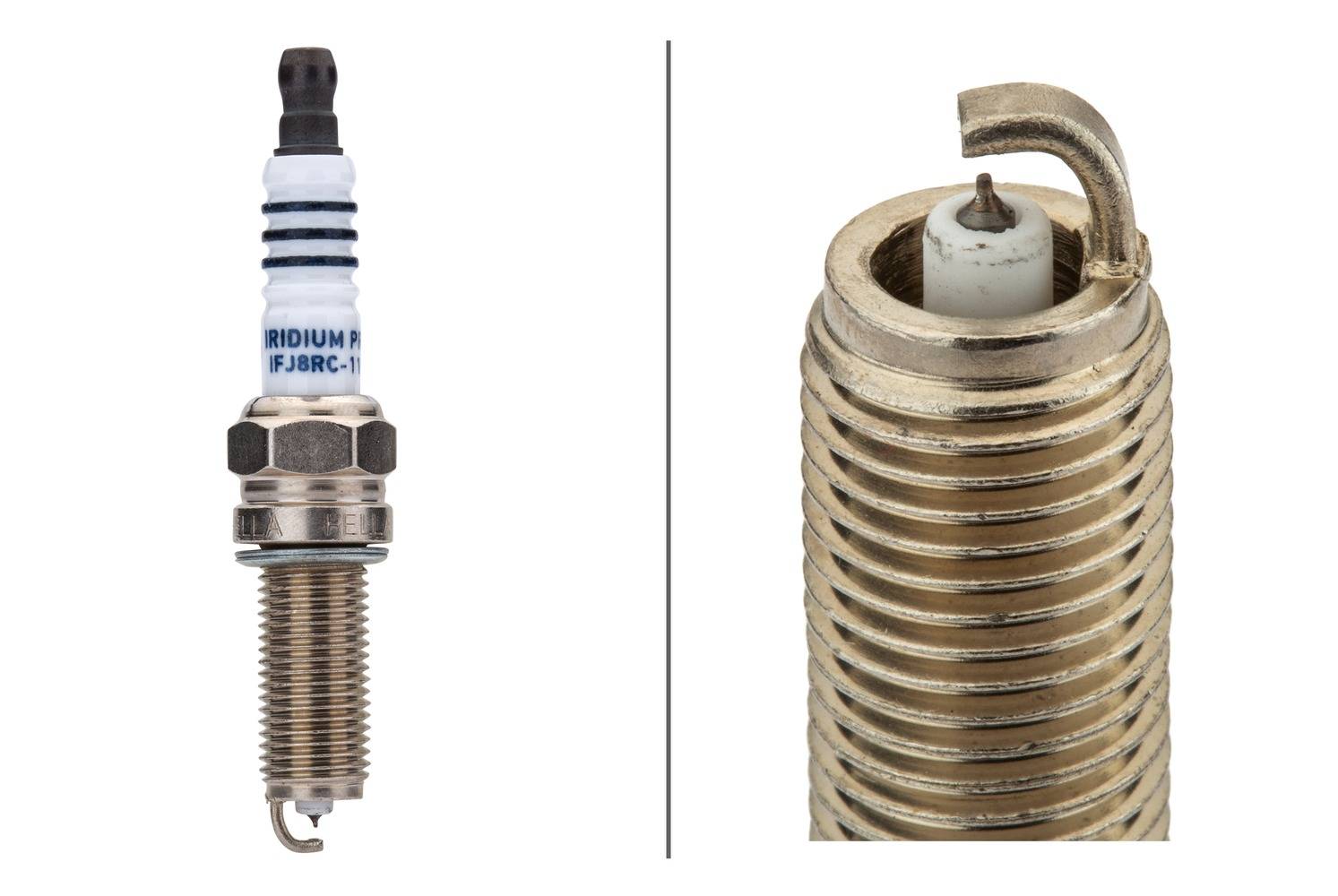 Zündkerze 1-Masseelektrode M12 x 1.25 22 Nm HELLA für u.a. KIA PICANTO-2