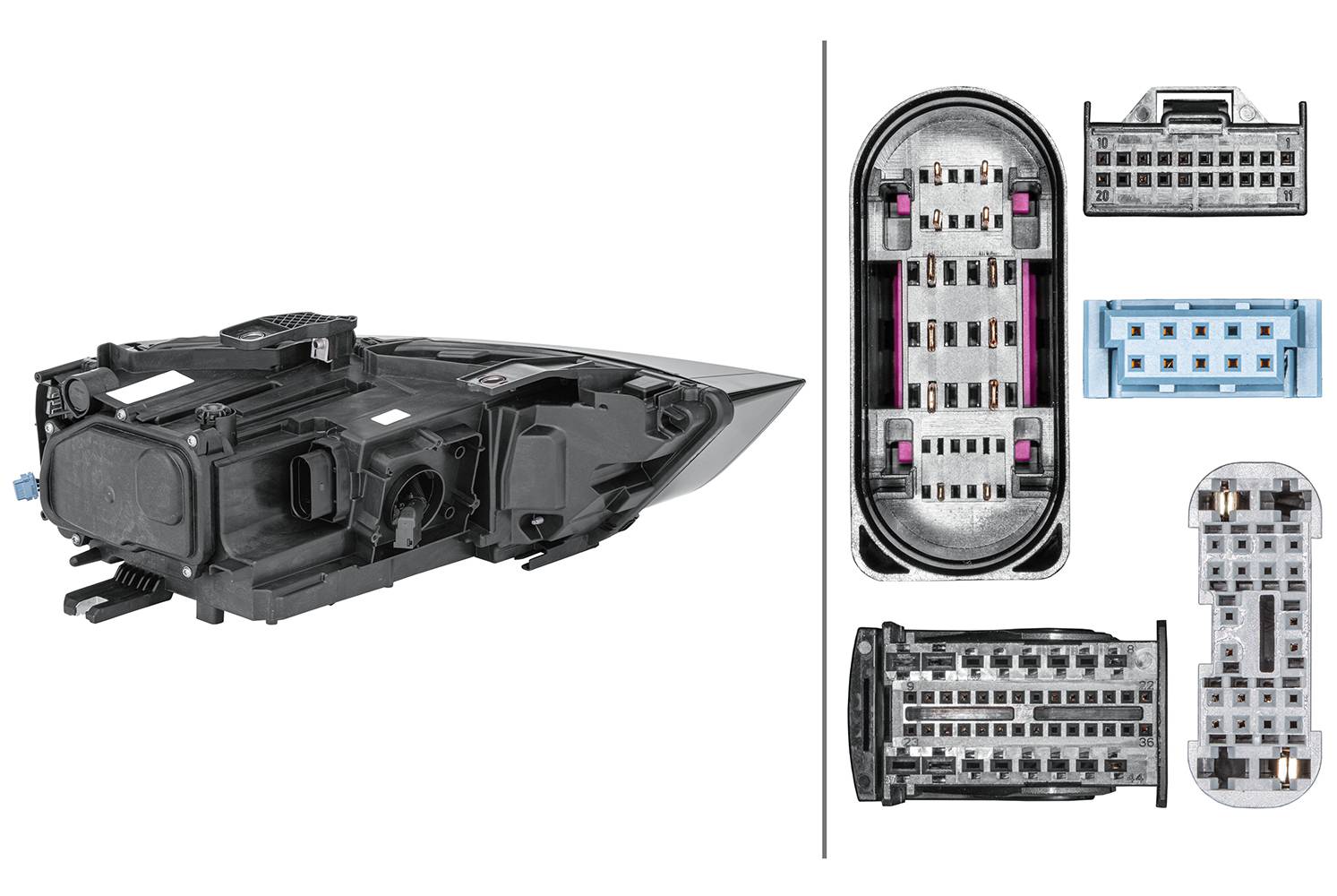HELLA 1EX 354 840-071 LED-Hauptscheinwerfer - links - für u.a. Audi (Faw) Q3 (84B, 84G)-1