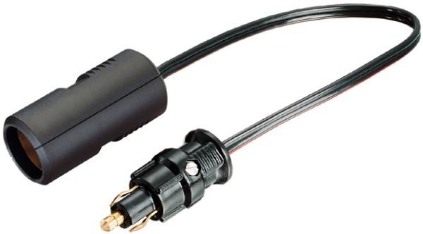 HELLA 8KA 007 589-101 Adapter, Zigarettenanzünder - 24V - Länge: 0.25m-2