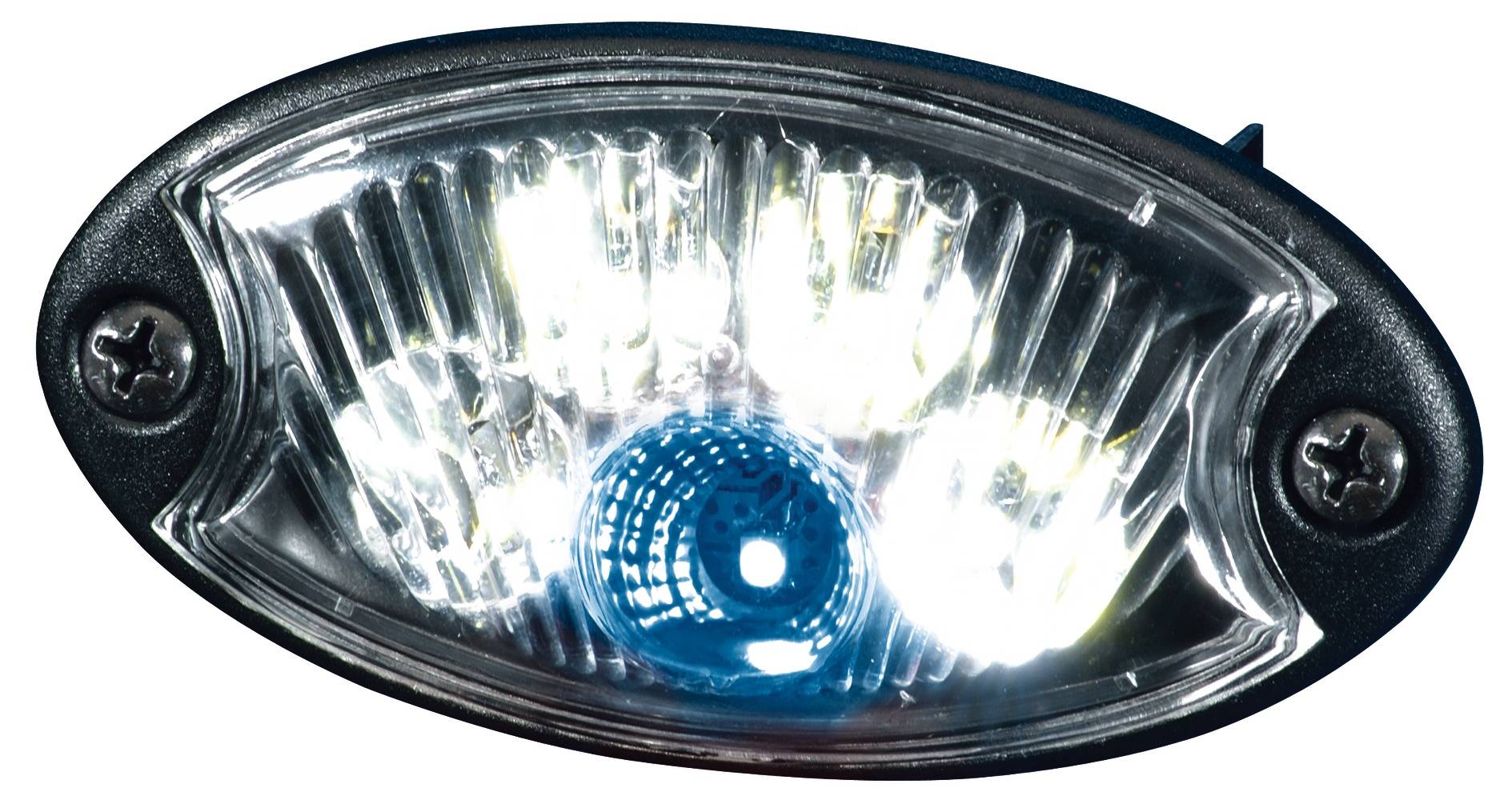 HELLA 2JA 343 570-157 Innenraumleuchte - Mini OvalLED - LED - 12V - LED - Anbau - LED-Lichtfarbe: bl-3