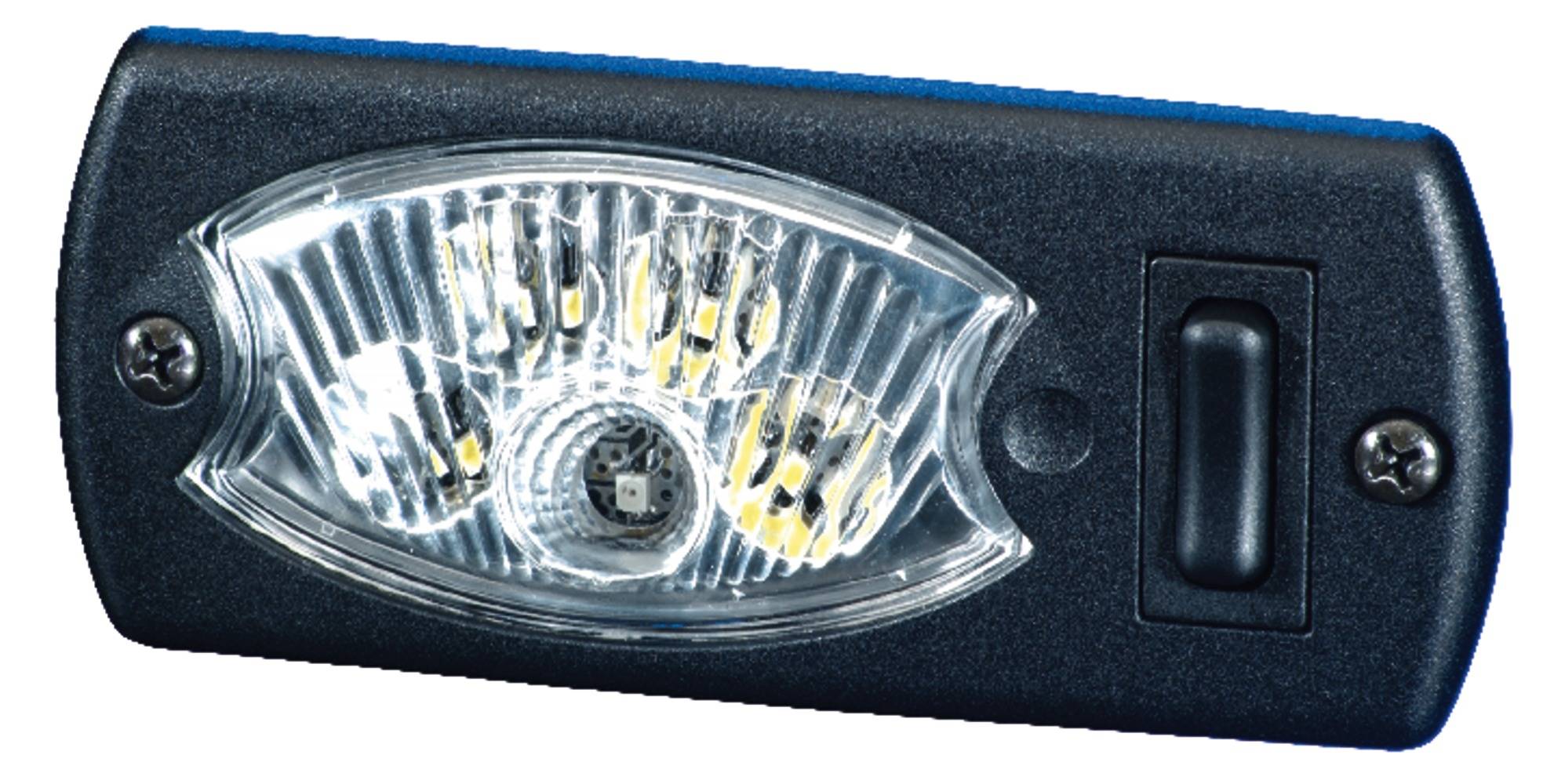 HELLA 2JA 343 570-157 Innenraumleuchte - Mini OvalLED - LED - 12V - LED - Anbau - LED-Lichtfarbe: bl-4