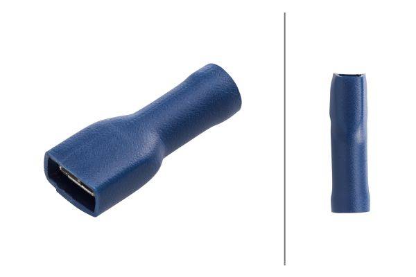 HELLA 8KW 708 374-003 Leitungsverbinder - mit Staubschutz - blau - von: 1.5mm² - bis: 2.5mm² - Flach-2