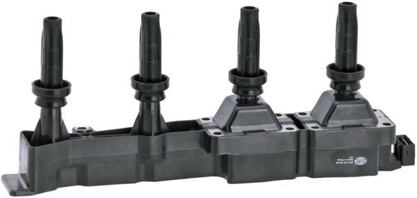 HELLA 5DA 193 175-461 Zündspule - 12V - 4-polig - inkl. Zündkerzenstecker - geschraubt-2