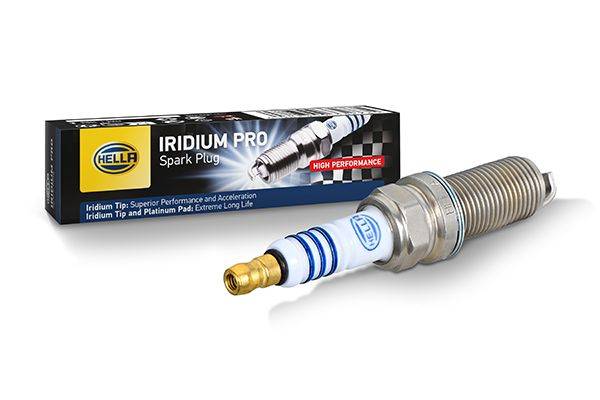 HELLA 8EH 188 706-581 Zündkerze - Iridium Pro IMJ8RC-8P - SW: 16 - Gewindelänge: 26.5mm - Außengewin-0