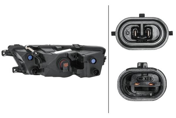 HELLA 1NG 354 844-141 Halogen/LED-Nebelscheinwerfer - rechts - für u.a. Skoda Rapid (Nh3)