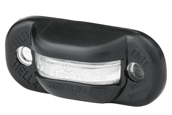 HELLA 2KA 002 445-111 Kennzeichenleuchte - Glühlampe - 12V - links/rechts-1