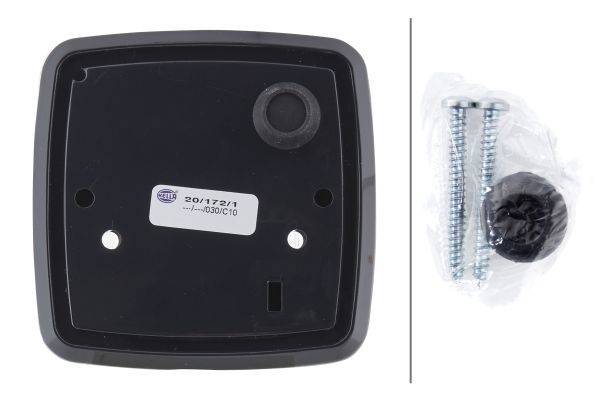 HELLA 2ZR 003 014-091 Rückfahrleuchte - 12/24V - Anbau - für senkrechte Befestigung/für waagerechte-2