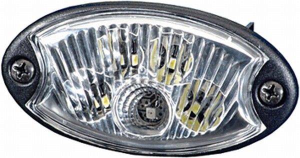 HELLA 2JA 343 570-011 Innenraumleuchte - Mini OvalLED G-LED - LED - 12V - 6.0W - LED - Einbau - Lich-0