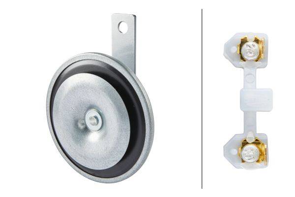 HELLA 3AL 002 952-861 Horn - M26 - 12V - 115dB(A) - Frequenzbereich: 335Hz - Tiefton - Gehäusefarbe:-3