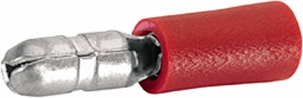 HELLA 8KW 044 040-003 Leitungsverbinder - rot - von: 0.5mm² - bis: 1.0mm² - Rundstecker - Ø: 4mm - M-2