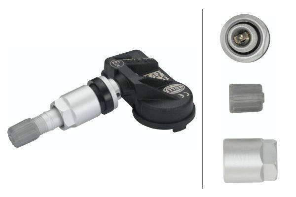 Radsensor Reifendruck-Kontrollsystem 4 Nm HELLA für u.a. FORD FOCUS-1