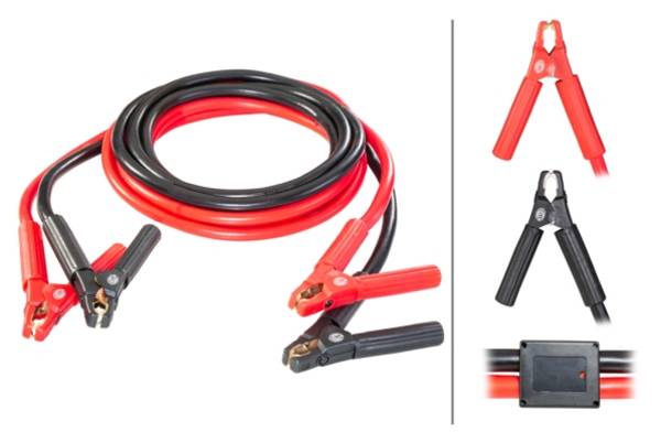 Starthilfekabel 24 V 750 A 5 m Kabel für Fzg. mit Dieselmotor HELLA für WEIRO