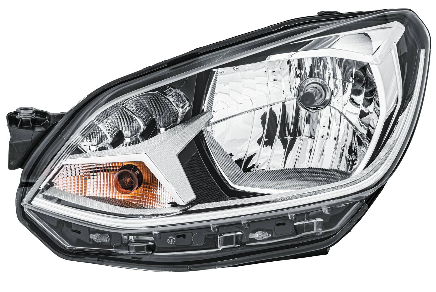 HELLA 1EL 012 644-011 FF/Halogen-Hauptscheinwerfer - links - für u.a. VW Up (121, 122, Bl1, Bl2, Bl3-0