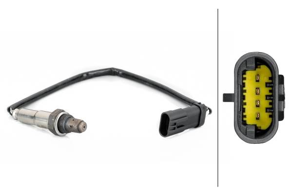 HELLA 6PA 358 103-291 Lambdasonde - 4-polig - Kabel: 395mm-0